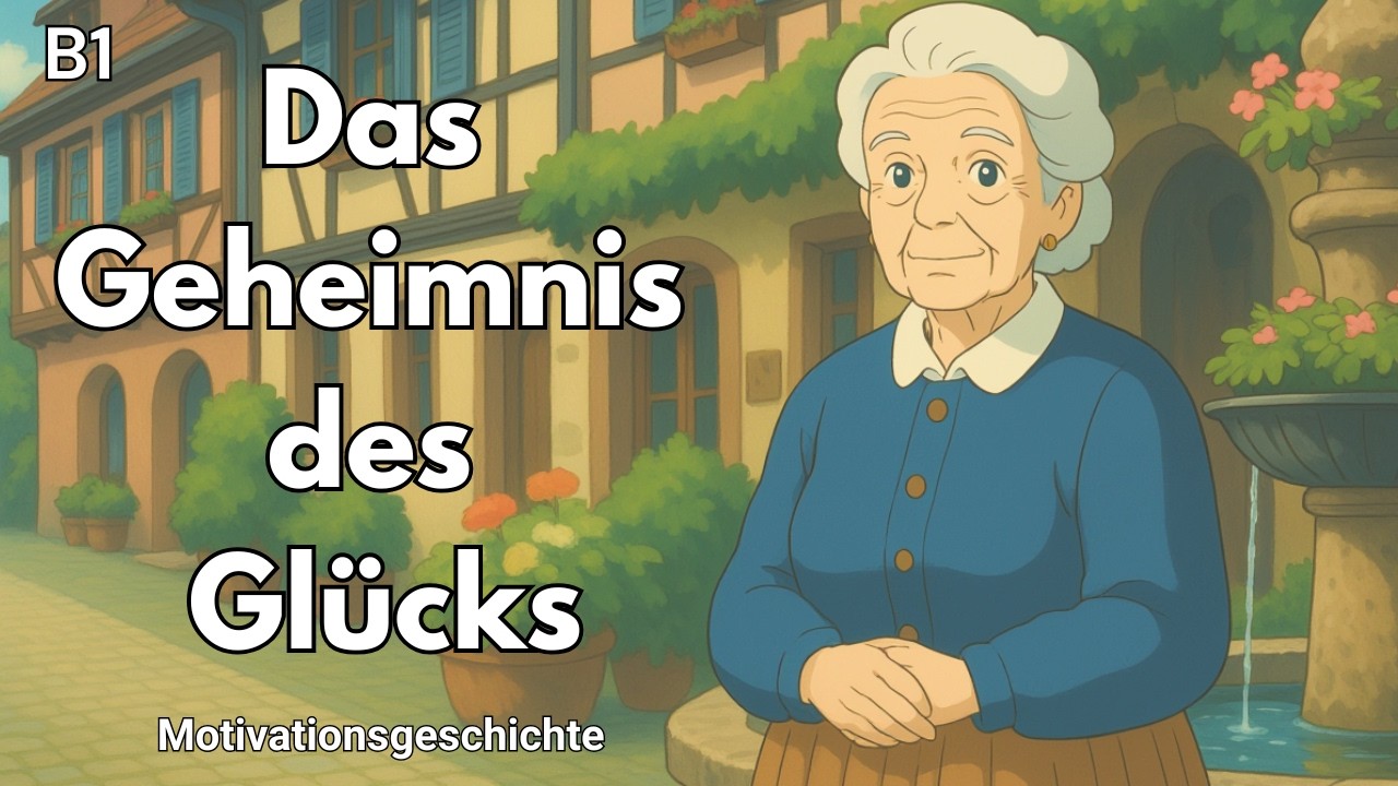 Das Geheimnis des Glücks﻿ | Eine motivierende Geschichte |  Niveau B1