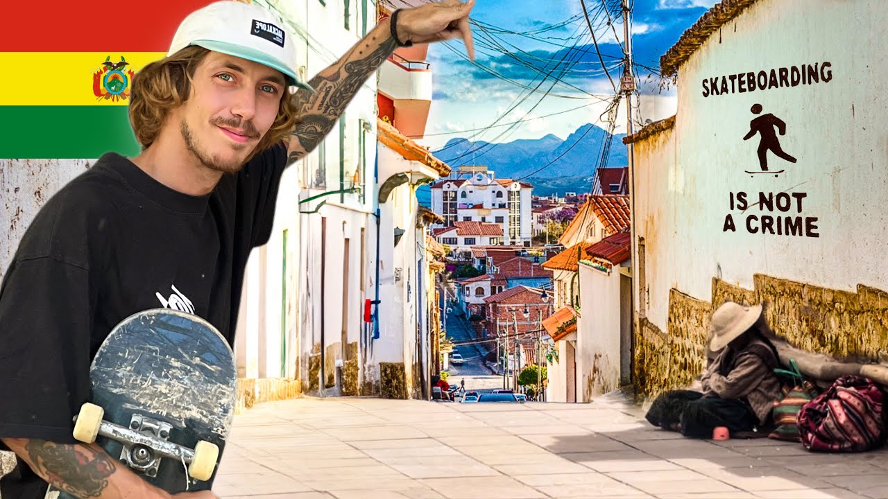 The Small Skate Community In The Mountains Of Bolivia