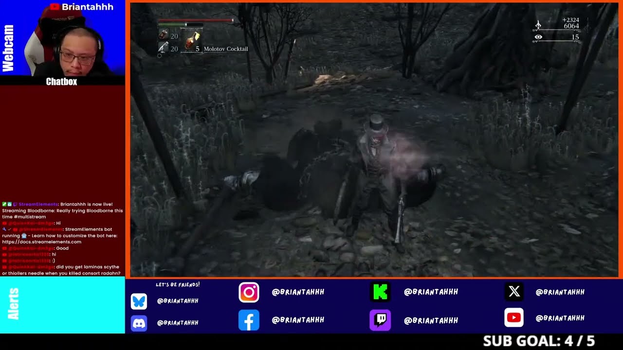 We playing Bloodborne for real this time! Pt.8