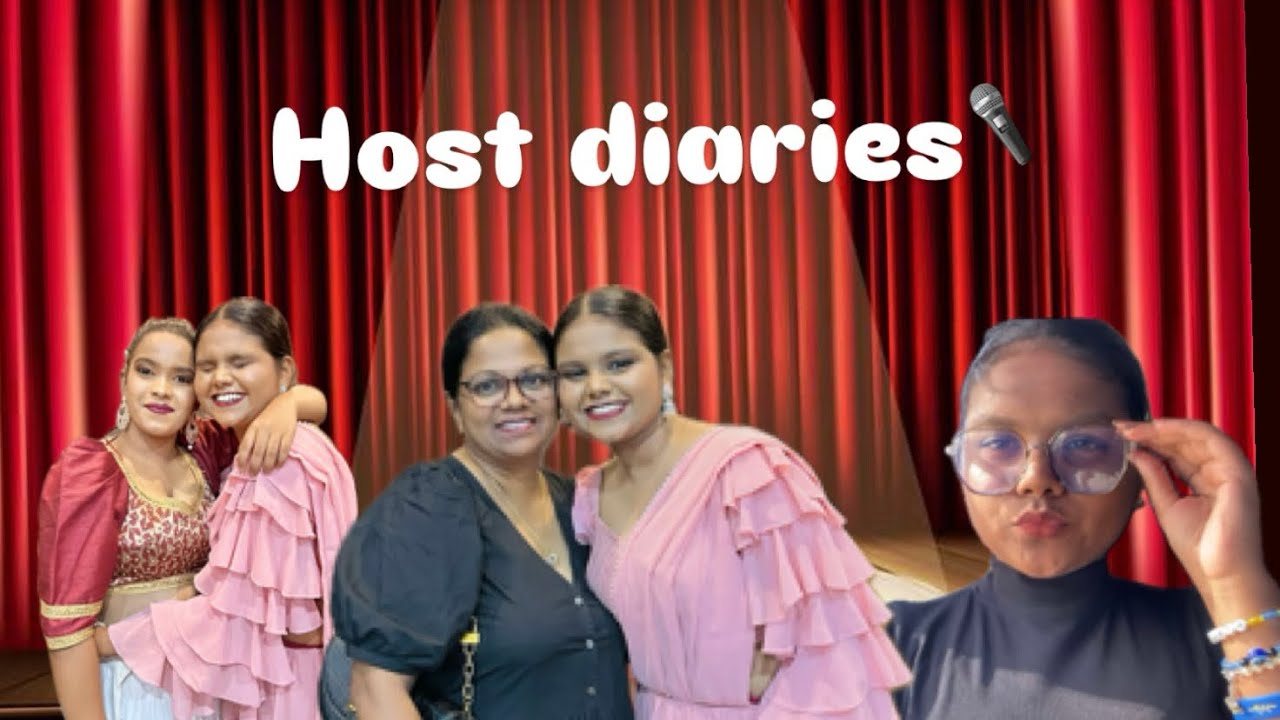 Host diaries | කාලෙකට පස්සෙ |back stage කෝලම් | tips & tricks 🎤❤️🫶🏻