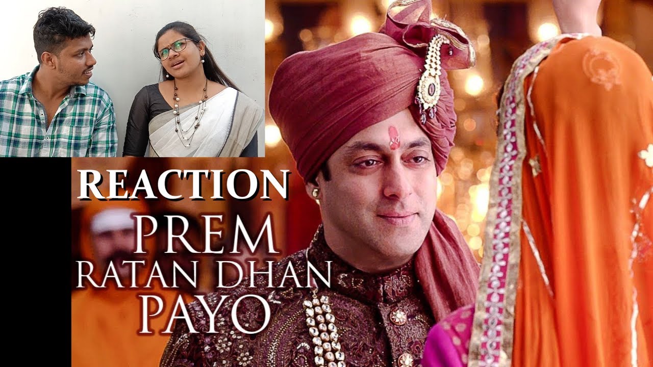 PREM RATAN DHAN PAYO Title Song Reaction by South Indians | Salman Khan, Sonam Kapoor