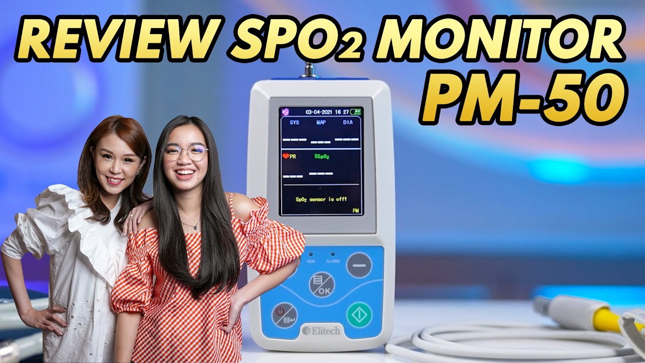 REVIEW VITAL SIGN MONITOR 2 PARAMETER SPO2 + NIBP PM-50 by Elitech Indonesia