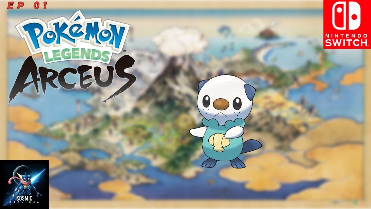 POKEMON Legends Arceus Playthrough - EP01