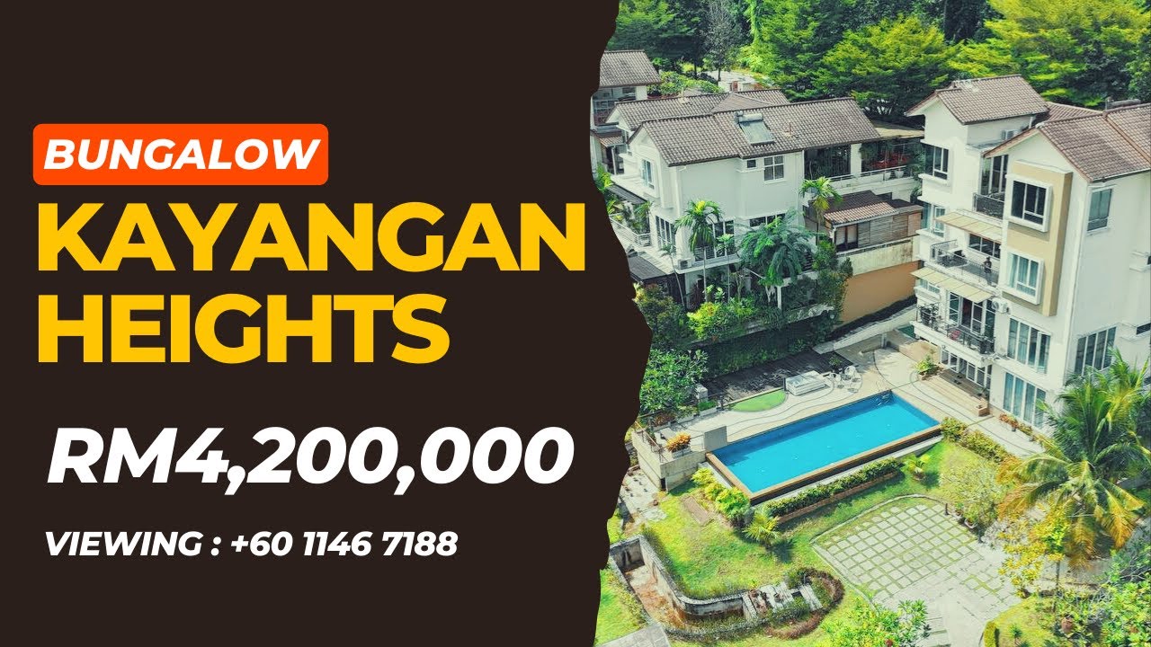 Best Giler Rumah Bungalow Dekat Kayangan Height, U9 Nie! Rate RM2,500 Semalam!
