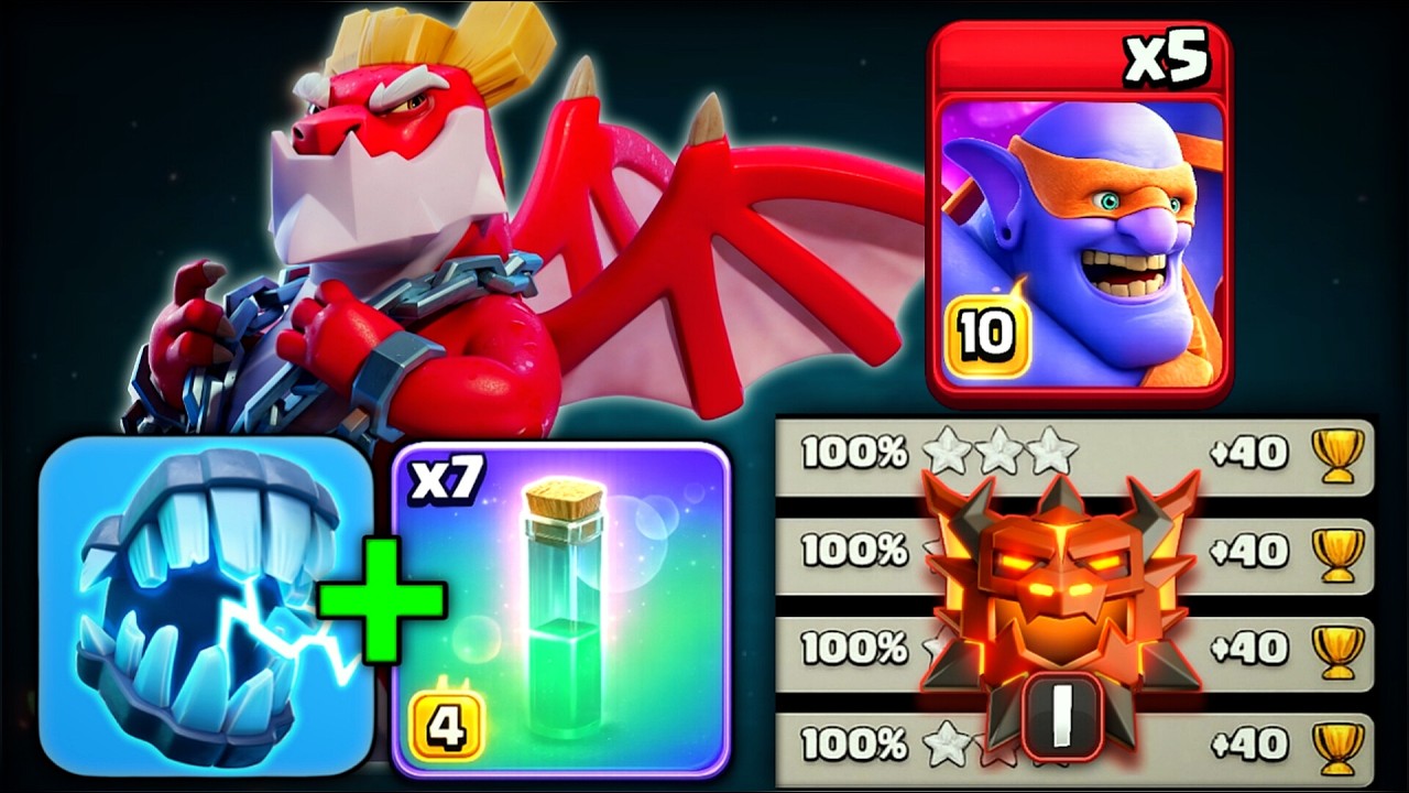 THIS META IS REALLY INSANE! DD Charge + Super Bowler Spam Destroys Max TH18 Bases! Clash Of Clans