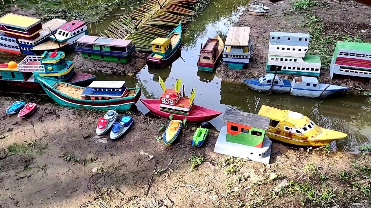 Mainan Remot Rc Boat Speed Di Lepas Ke Air