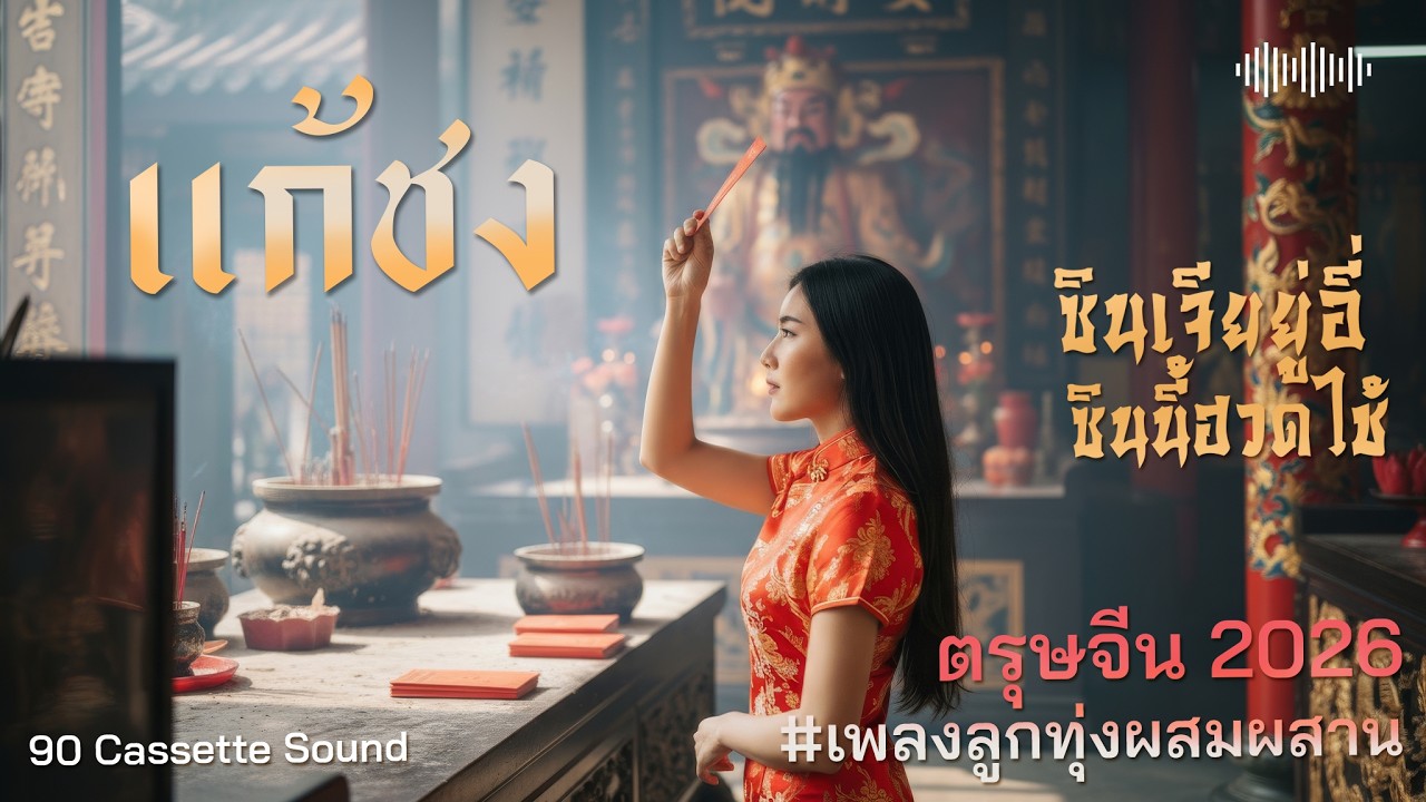 แก้ชง - 90 Cassette Sound เพลงลูกทุ่งผสมผสาน ต้อนรับตรุษจีน สำหรับคนอกหัก (Official Lyrics)