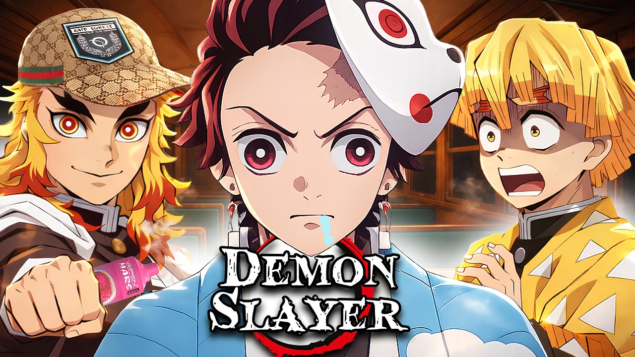 En SAH: Demon Slayer (S1 & Train De L'infini) I Parodie Anime (Feat: @Sumako)