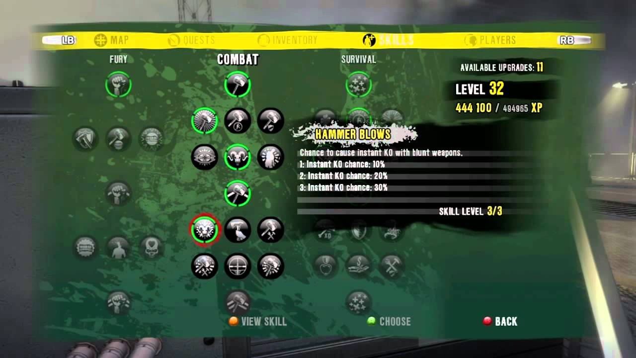 Dead Island - Character Build Guides - Sam B