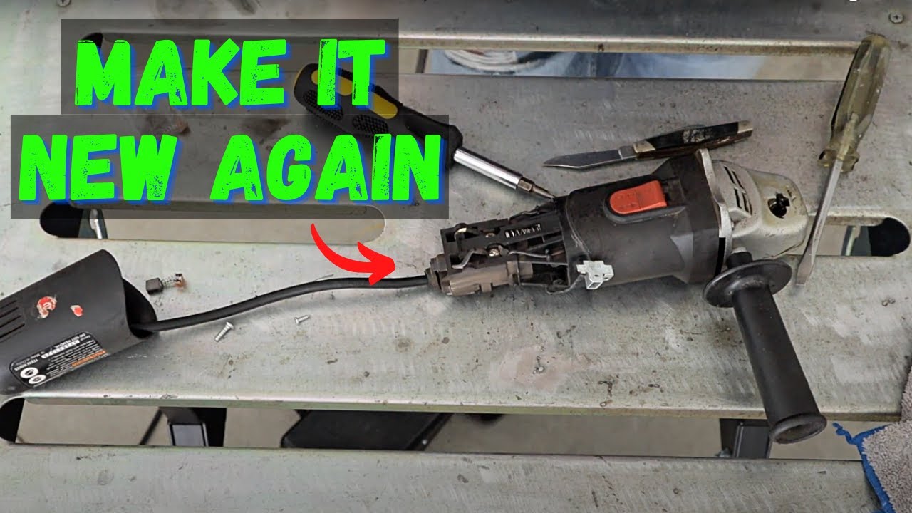 Revive Your Harbor Freight Angle Grinder with This Simple Repair
