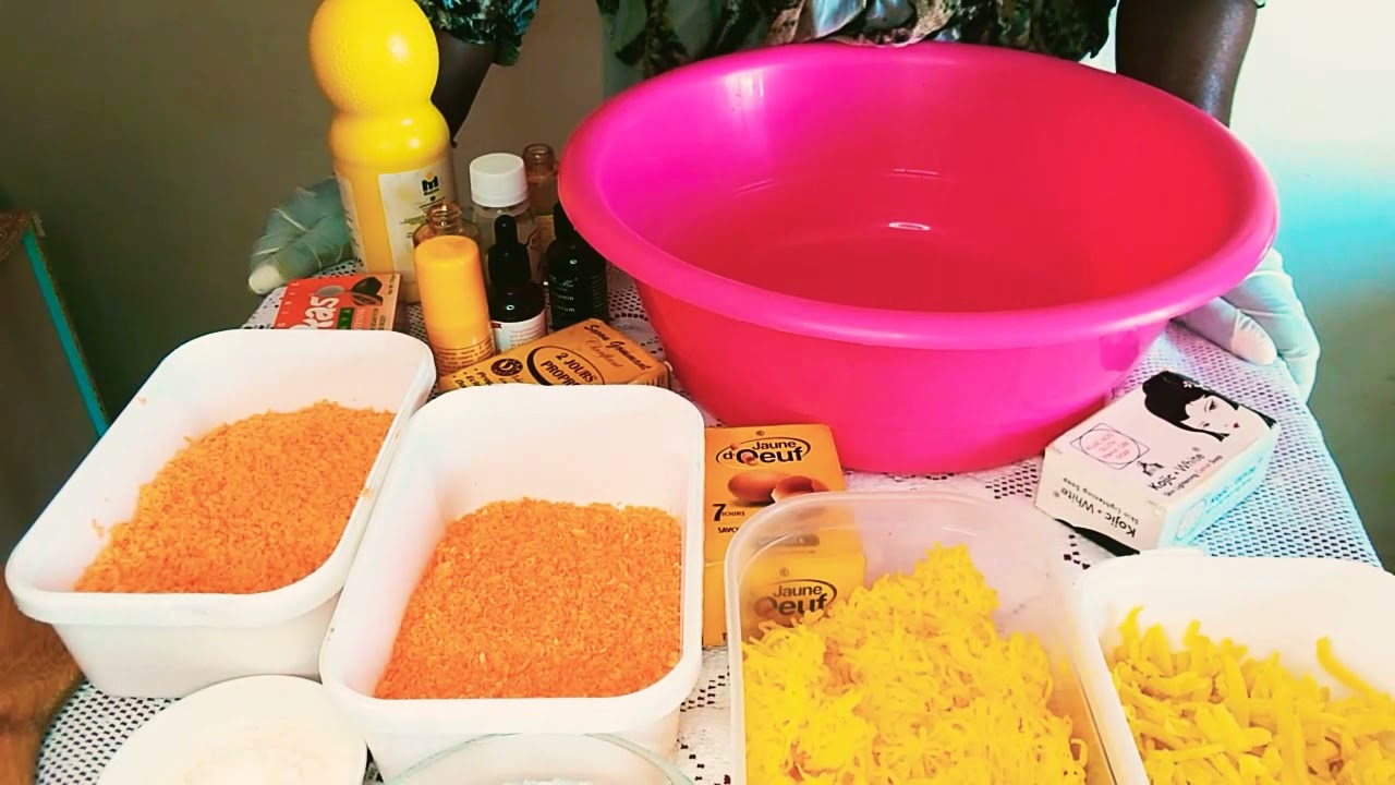 COMMENT FAIRE MÉLANGE SAVON ÉCLAIRCISSANT #koffiolimide #cocoemilia #didistone