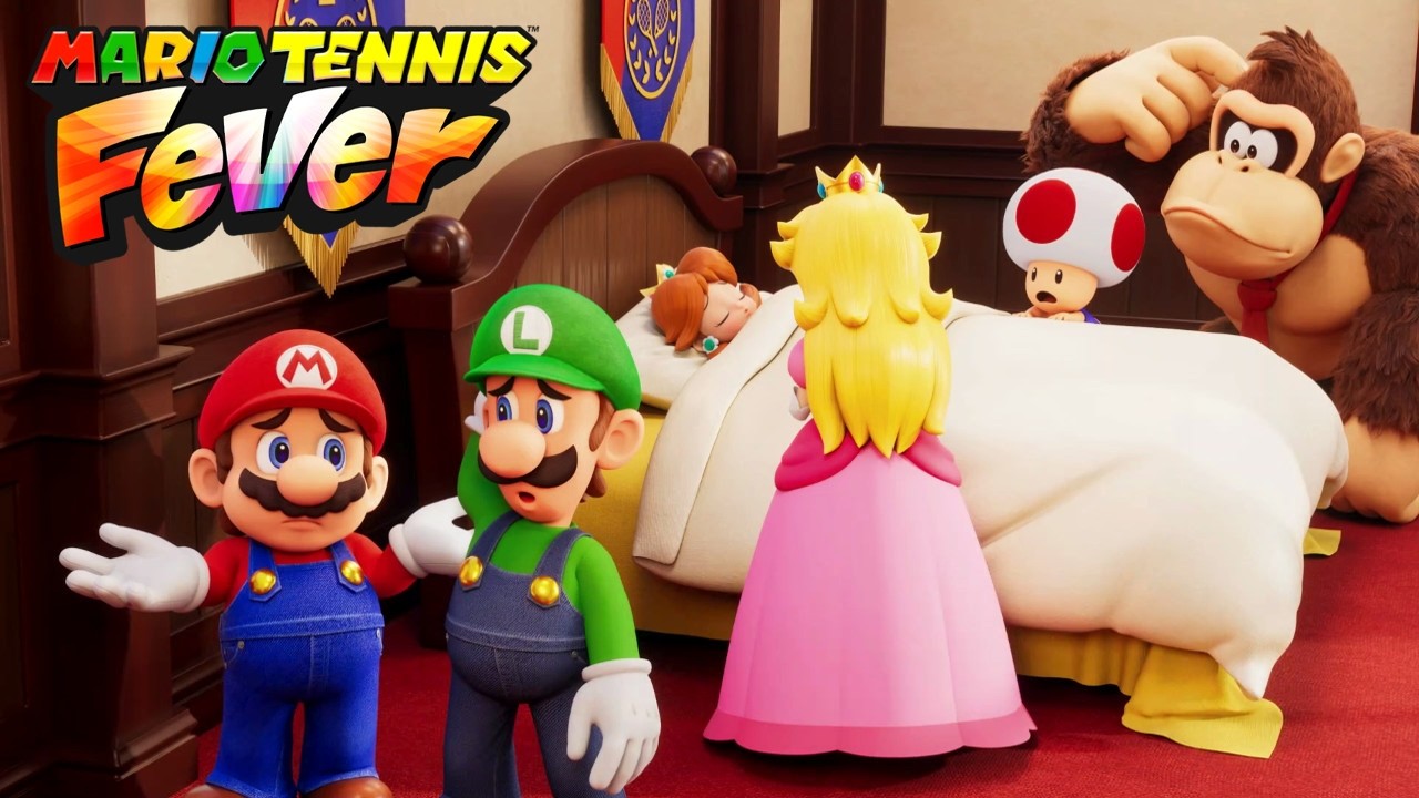 Mario Tennis Fever - Full Adventure Mode Walkthrough