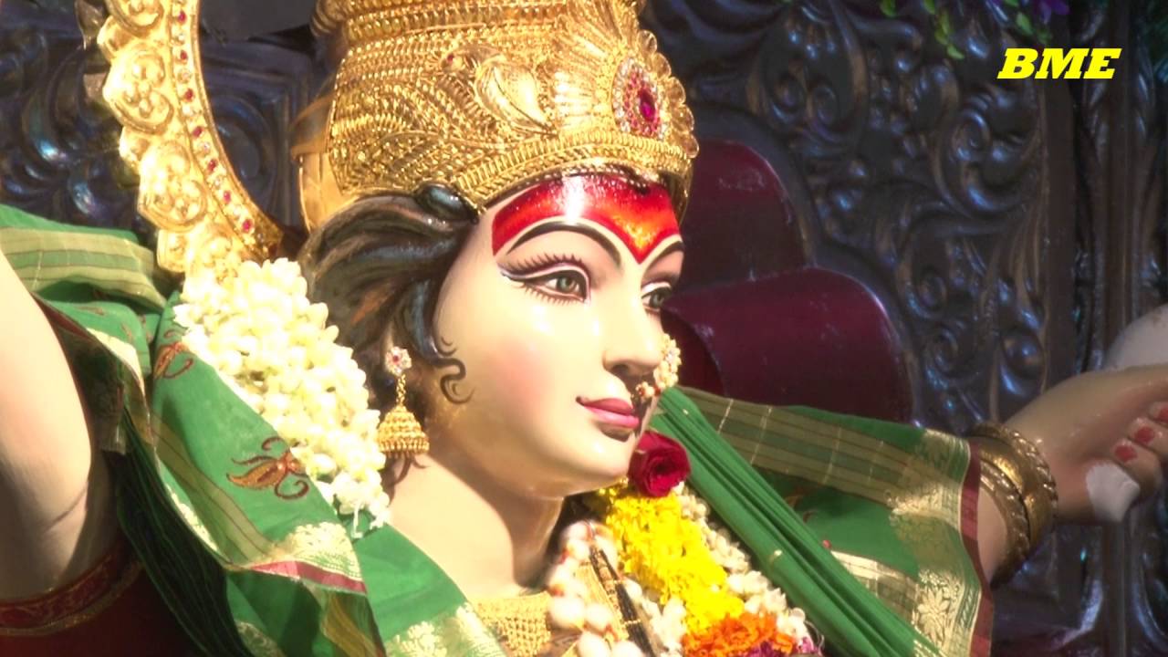 Parel chi devi kamgar maidan 2016 Aarti  parel vibhag sarvajanik navratrotsav mandal parel Mumbai