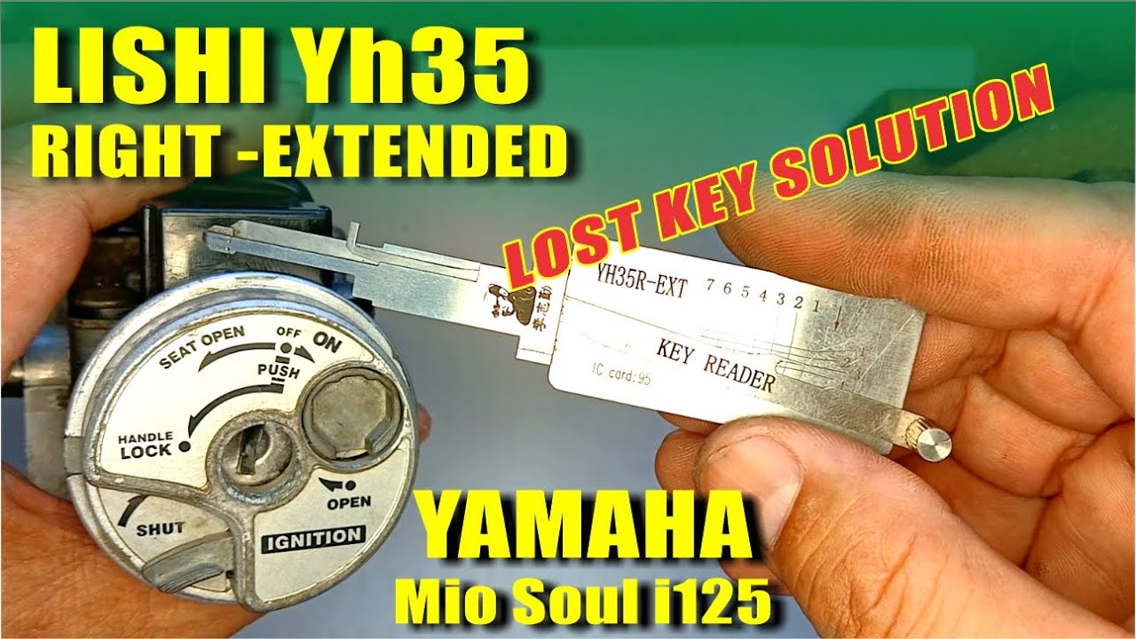 YAMAHA MIO SOUL i125 DECODED BY LISHI YH35 RIGHT-EXTENDED