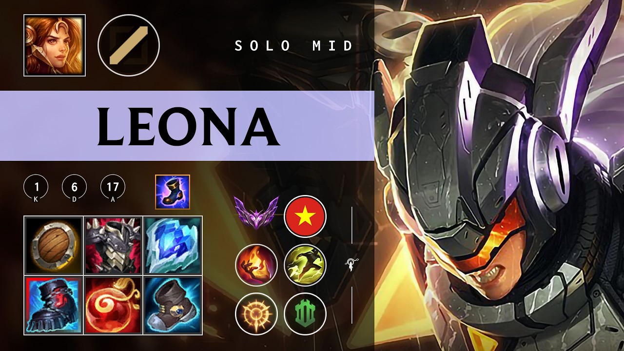 Leona Mid vs Yasuo - VN Master Patch 26.03