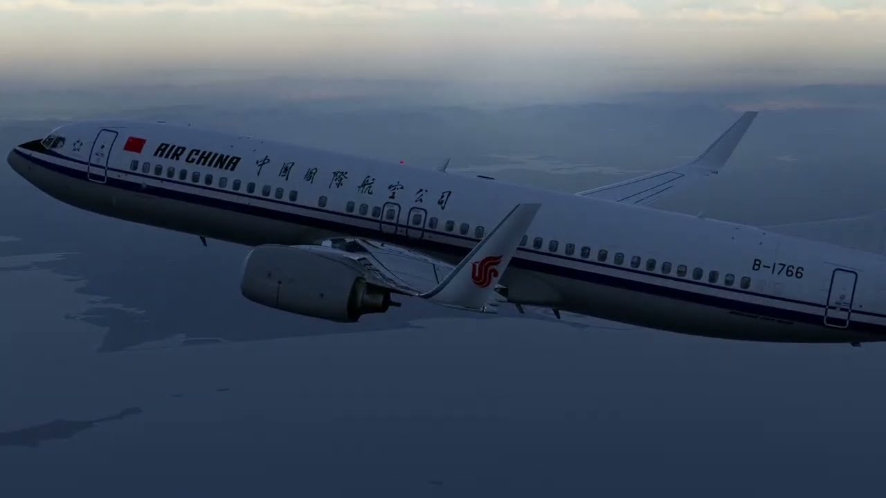 X-Plane 12 / 737-800 RKSI to ZBAA