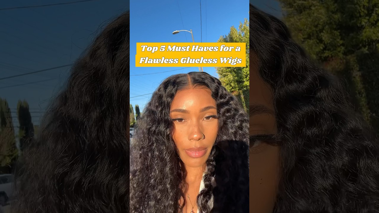 🔝5️⃣ необходимых вещей для установки парика без клея! #wiginstall #gluelesswigs #musthaves