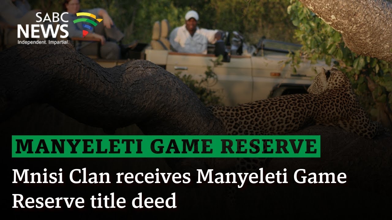 Mnisi Clan receives Manyeleti Game Reserve title deed