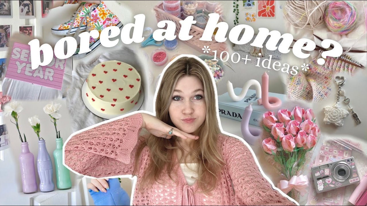 100+ креативных идей, чем заняться, когда вам скучно (:
