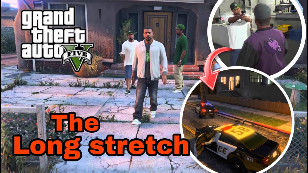 Gta 5  #mission 9 | the long stretch | 100% gold medal | Hindi gameplay of gta5 #gtav #gta6leaks 