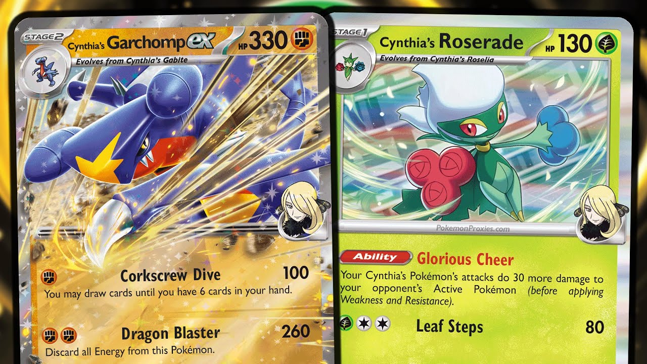 Cynthia's Garchomp is SICK!