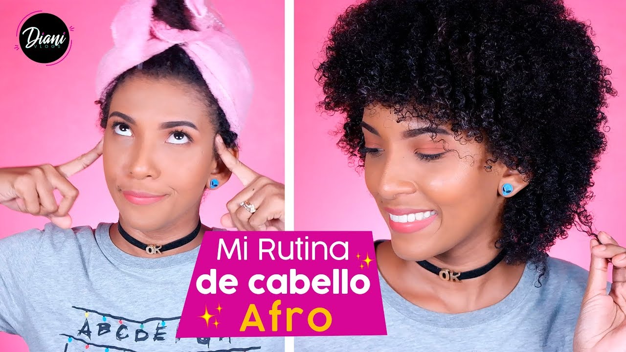 ¿Cómo defino mi afro? | Mi rutina de cabello rizado | DianiVlogs