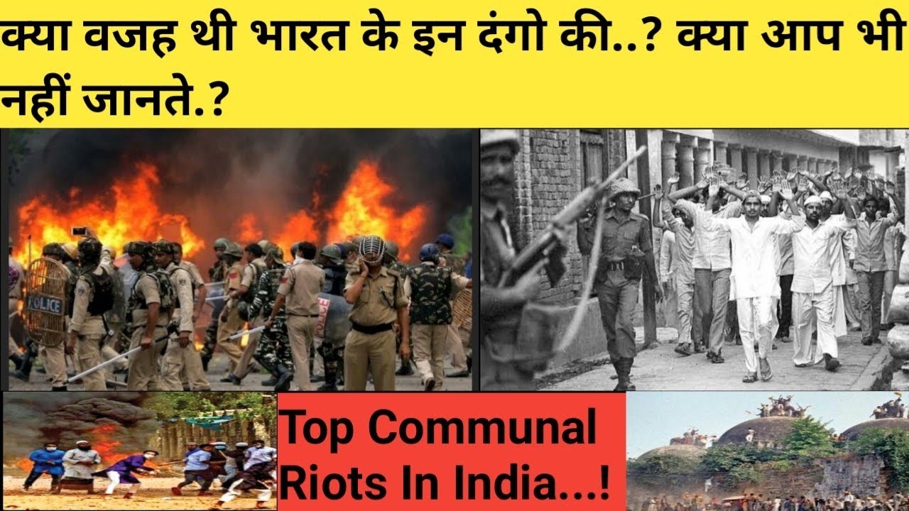 Top Communal Riots In India