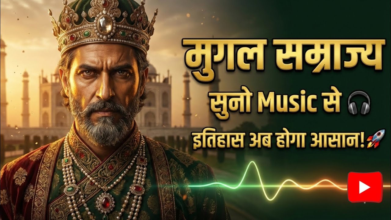 Music से सीखो मुगल सम्राज्य 🎵 | Mughal Empire Complete Study Rap | SSC CGL History