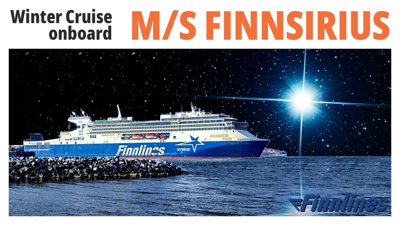 Cruise from Sweden to Finland with M/S Finnsirius Nov. 2024 | Finnlines
