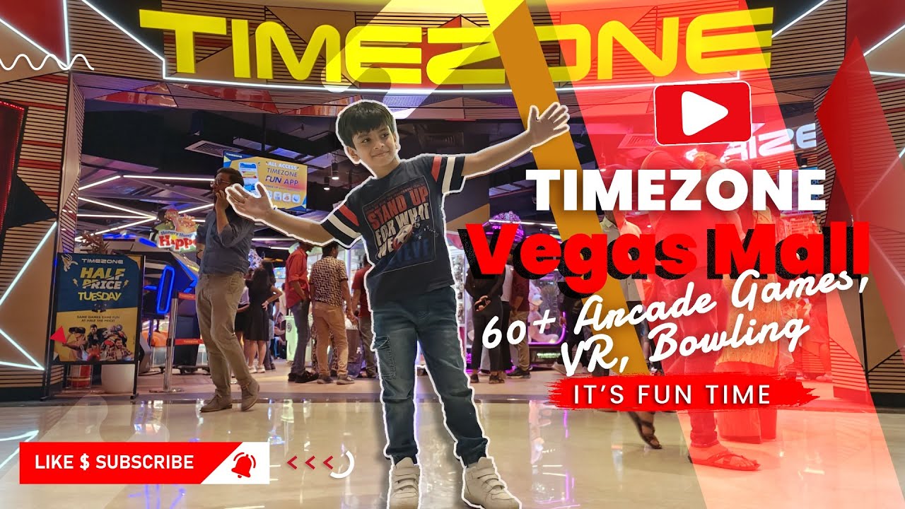 Ultimate Arcade Adventure: Exploring TIMEZONE in Vegas Mall, Dwarka! 60+ Arcade Games, VR and More