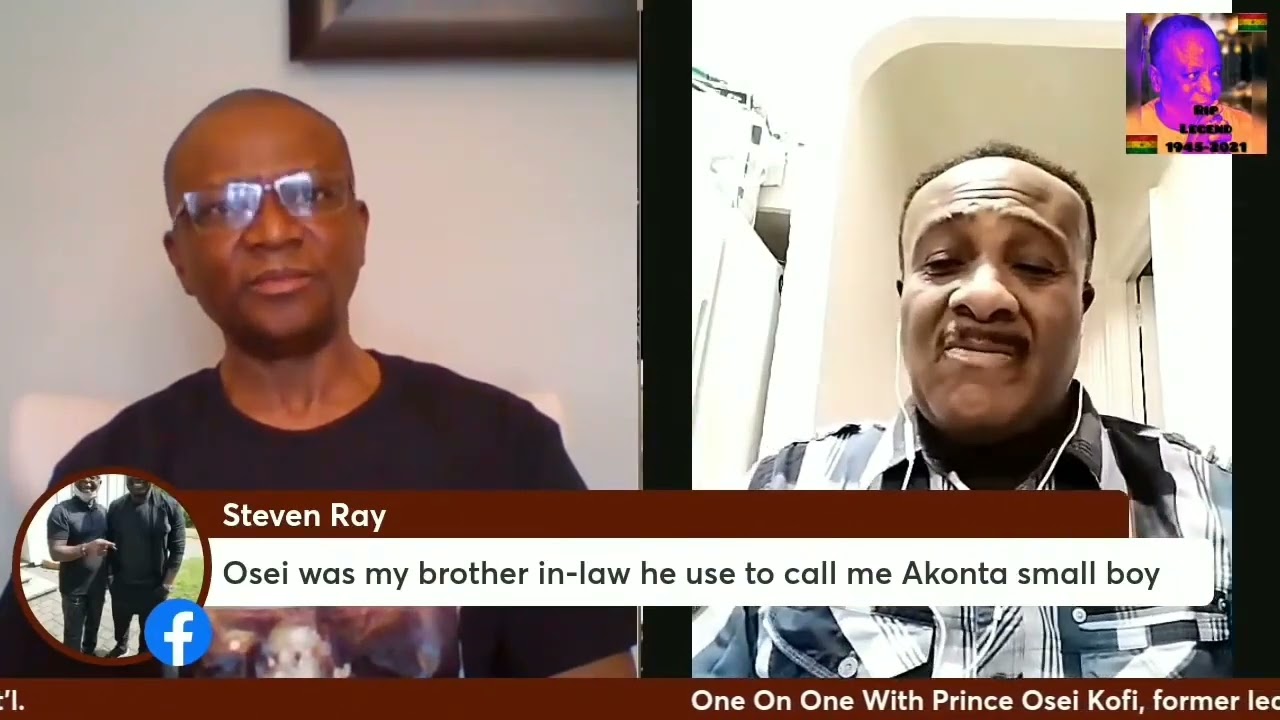Prince Osei Kofi, former lead vocalist of the African Brothers Band Int'l shares his top songs...