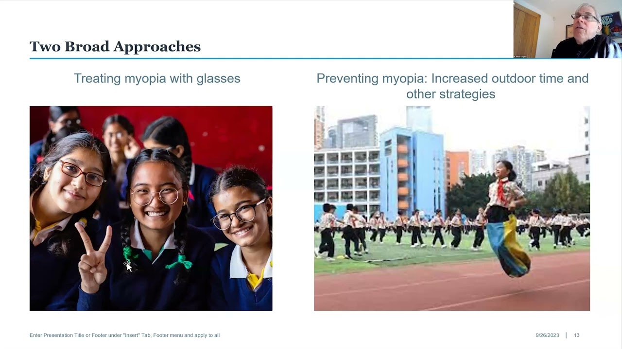 Lecture: The Growing Epidemic of Myopia: What is Driving the “Myopic Wave”?