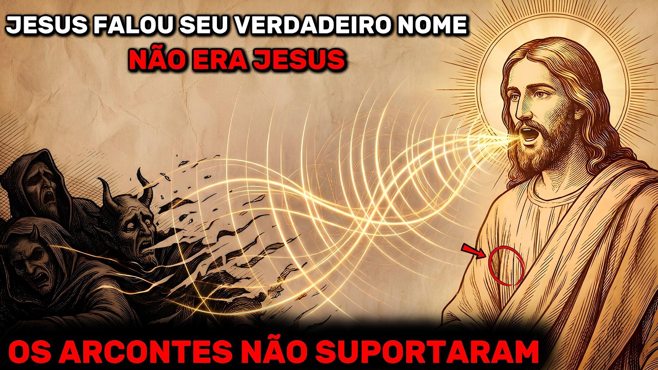 Jesus Disse Seu Nome Real Uma Vez — Não Era Jesus, e os Arcontes Tremeram Quando Ele o Disse
