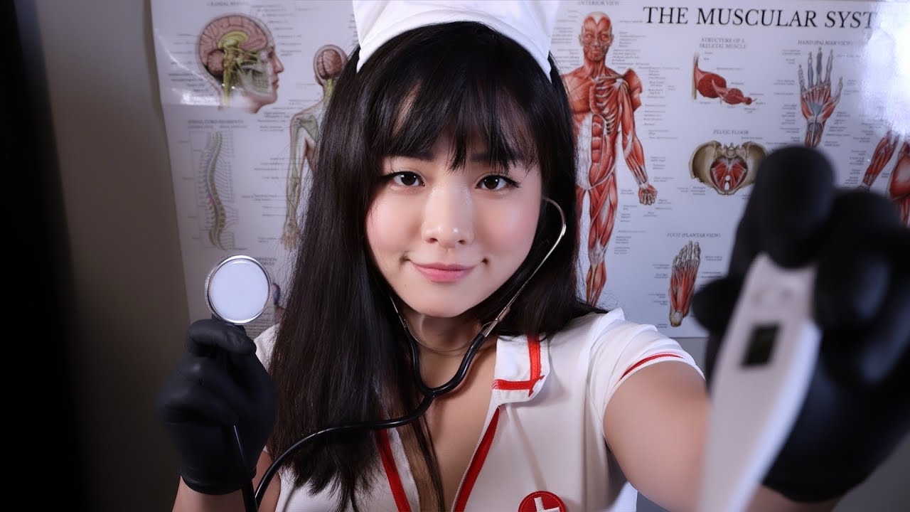 ASMR | Extremely Loving Night Nurse Checks Your Temperature 😉