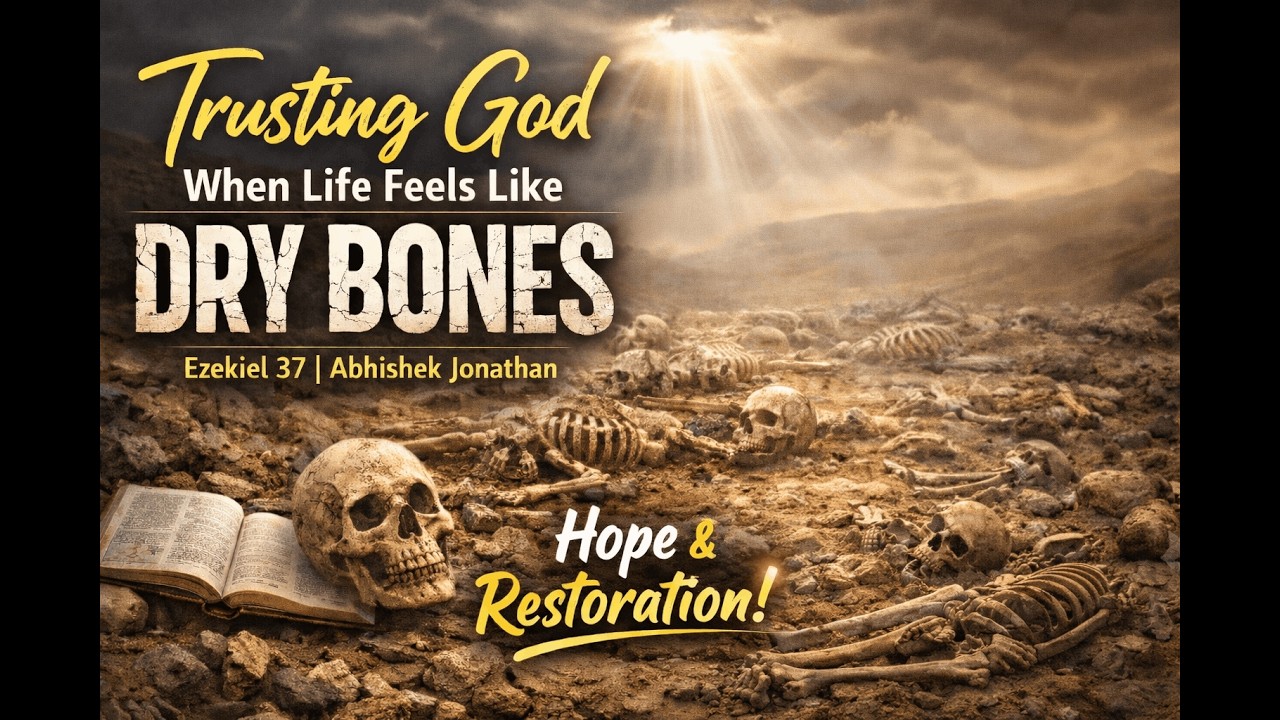 Trusting God When Life Feels Like Dry Bones | Ezekiel 37 | Abhishek Jonathan