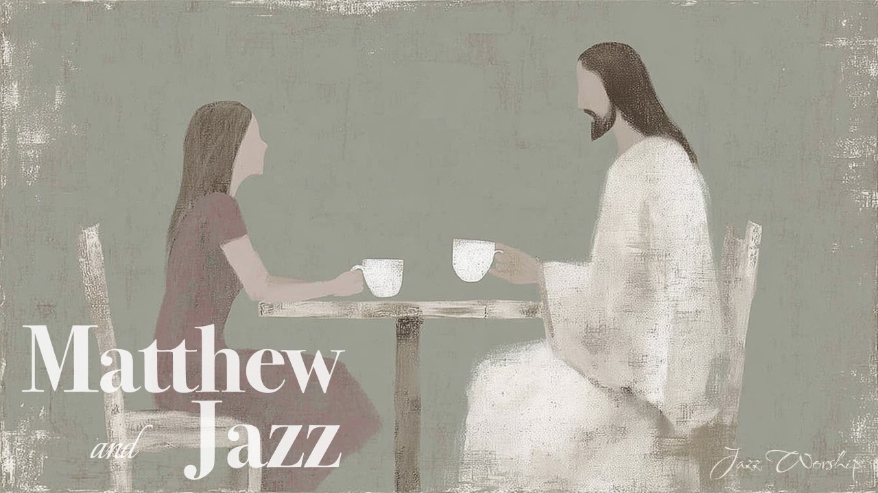 커피 마시며 듣는 마태복음 성경말씀 재즈 ☕ | 따뜻하고 편안한 힐링 찬양 | Jazz Worship • CCM Playlist • 힐링음악