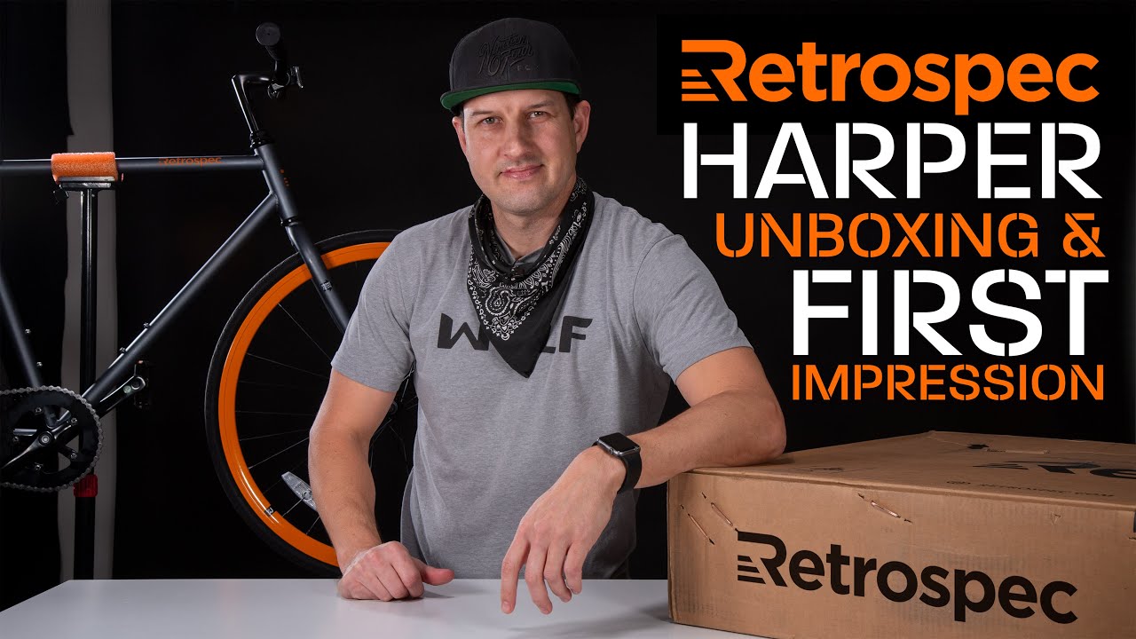 Распаковка и первые впечатления от односкоростного велосипеда Retrospec Harper