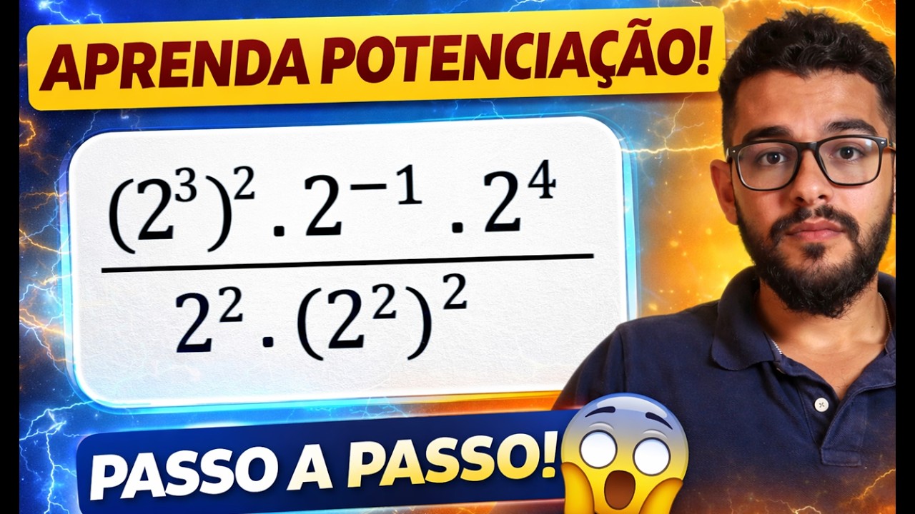 Como resolver Potenciação e Notação Científica de Forma Simples