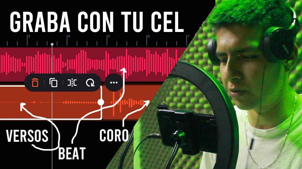 GRABA TRAP y REGGAETON desde CASA con tu CELULAR !! (con una app GRATIS)🎙️🎧 VIDA LENTA / SLOW LIVING