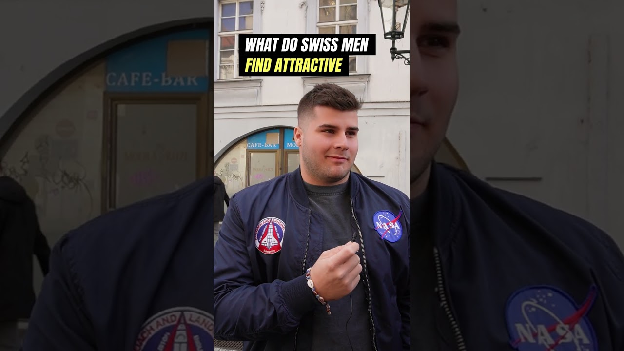 What do Swiss men find attractive?  #streetinterview #dating #interview #shorts