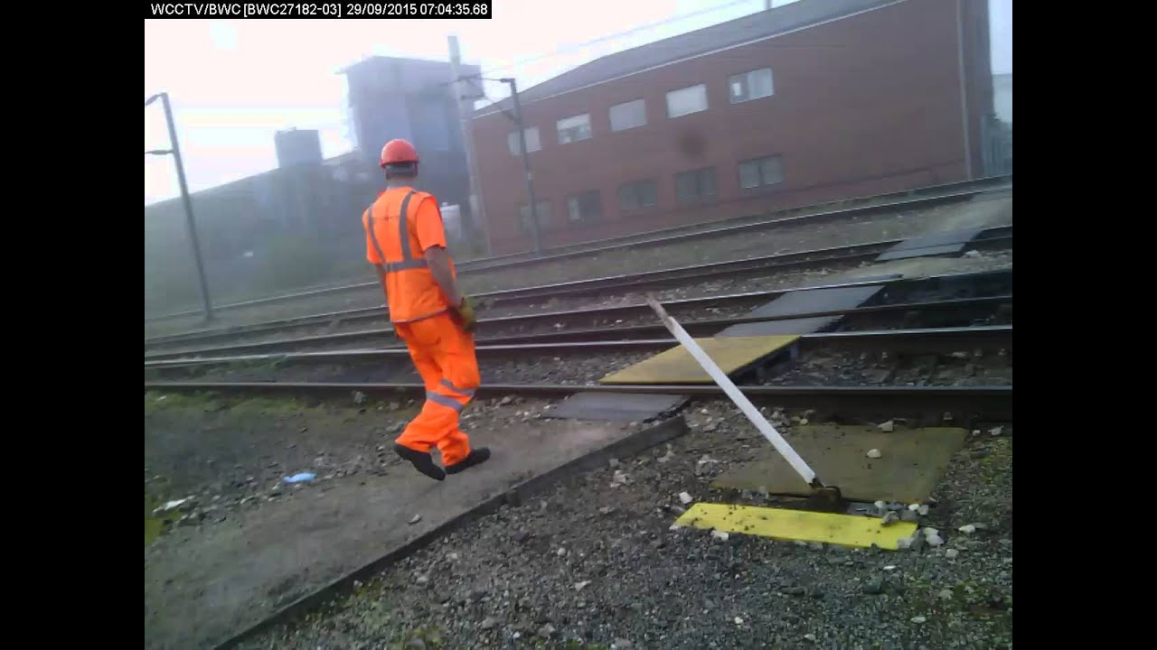 WCCTV Body Worn Camera: DB Schenker Trial - Trackside Footage