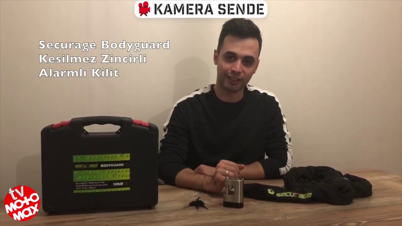SECURAGE BODYGUARD ALARMLI ZİNCİR KİLİT KULLANICI DENEYİMİ