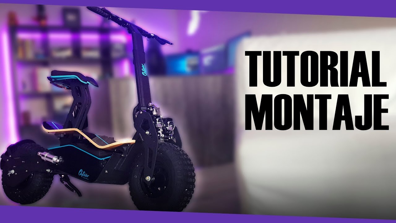 Tutorial de Montaje del PATINETE ELÉCTRICO Cecotec Outsider Demigod Makalu