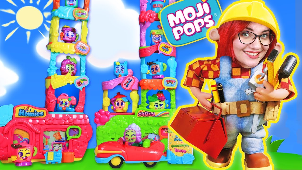 BUDUJE MIASTO 🏡 MOJI POPS PARTY 🎉 Sklepy Domki Food Truck miss Aga