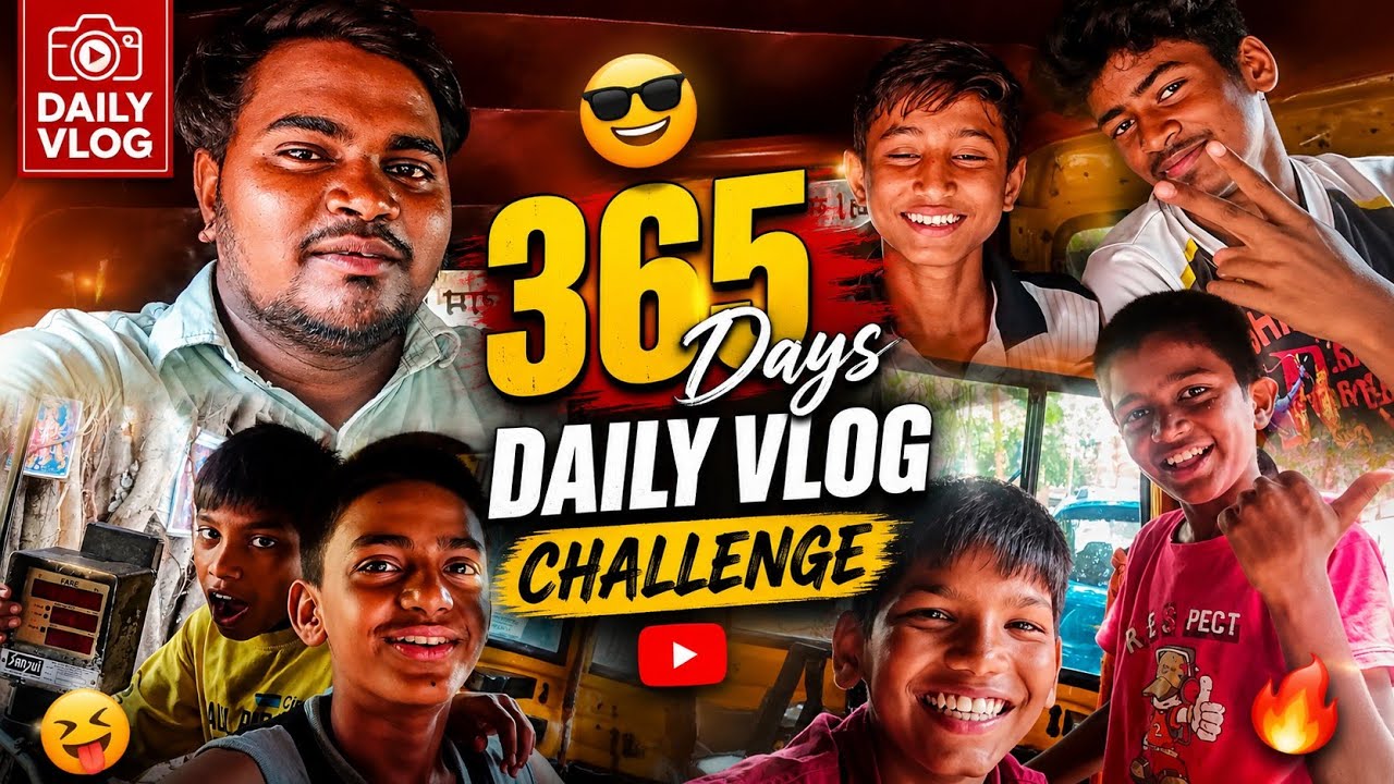 365 Days Daily Vlog Challenge Begins 📸 || 365 Days Trending