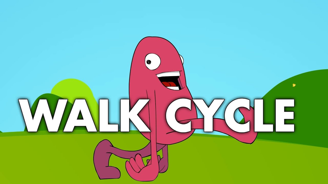 Walk Cycle : animated music video : MrWeebl
