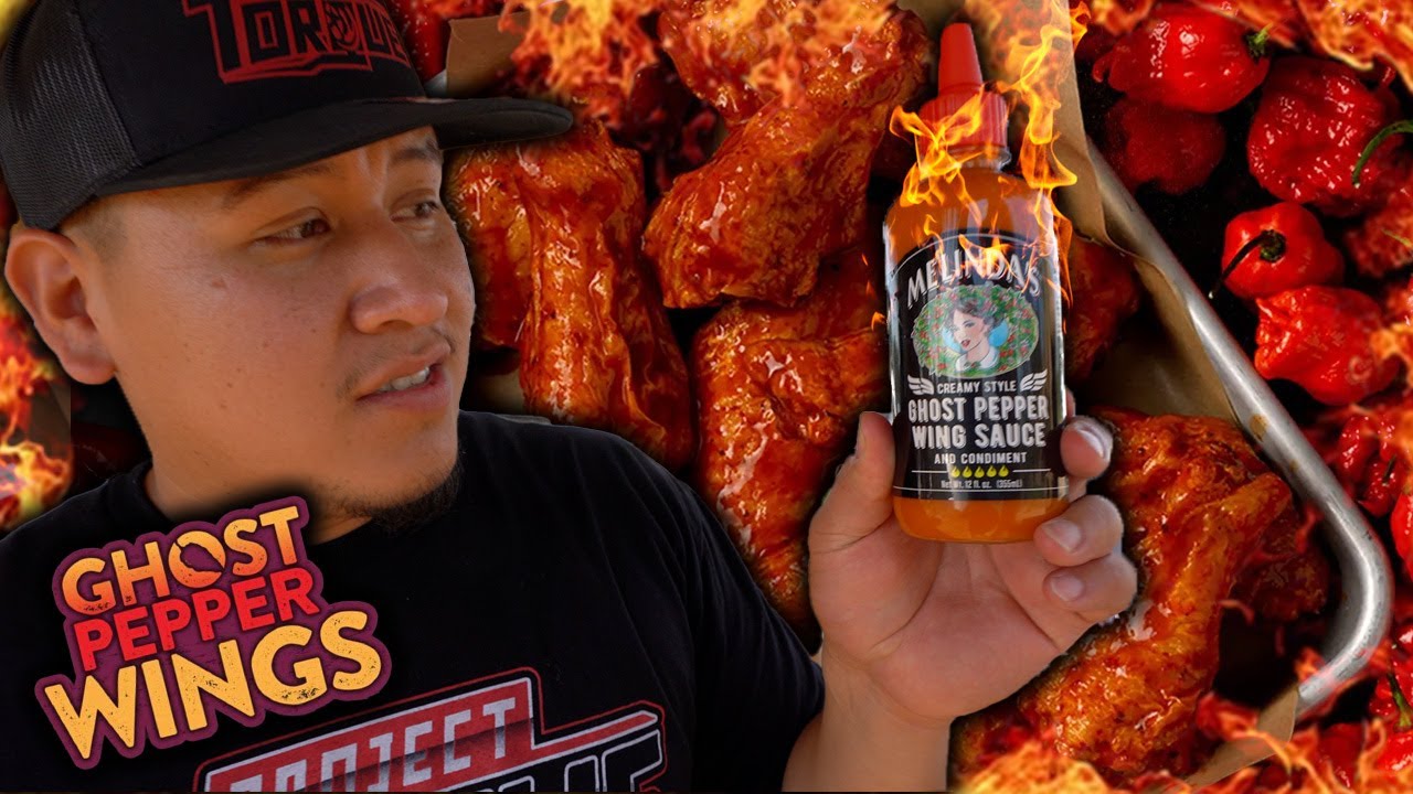 😋FREDDYLSX// 🍗 Alitas De Pollo Con Salsa 🌶 GHOST PEPPER 🌶 🥵🥵🥵