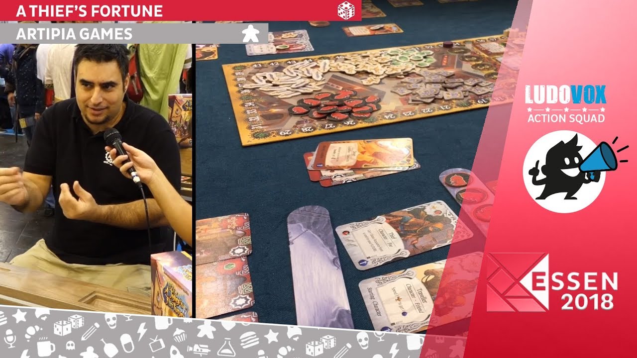 Essen 2018 - A Thief&rsquo;s Fortune - Artipia Games