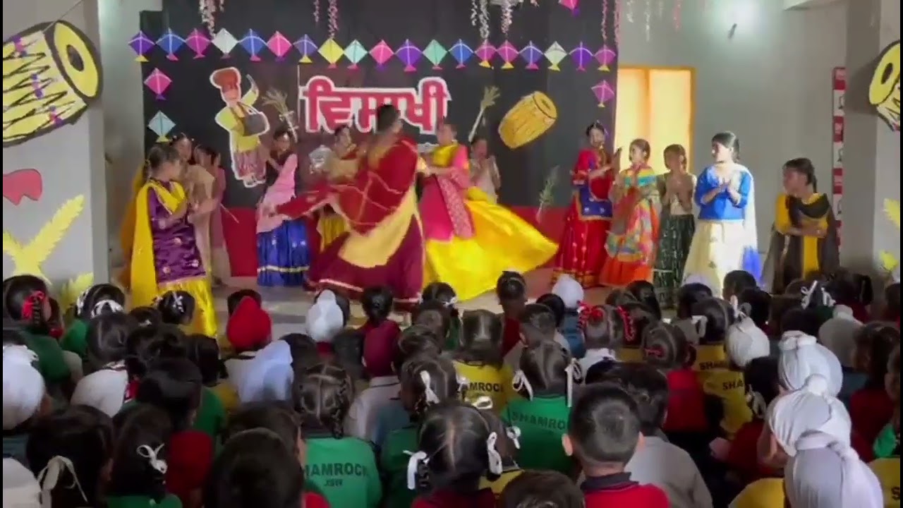 Gidda || Baisakhi Celebration - Shamrock International Public School 2024