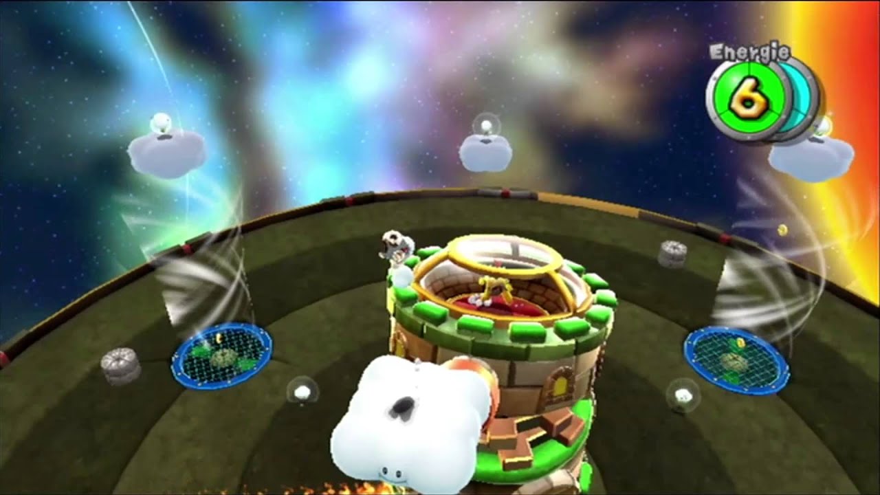 Super Mario Galaxy 2 - Monde 5 - Fort foudroyant de Bowser Jr. : Char à canon